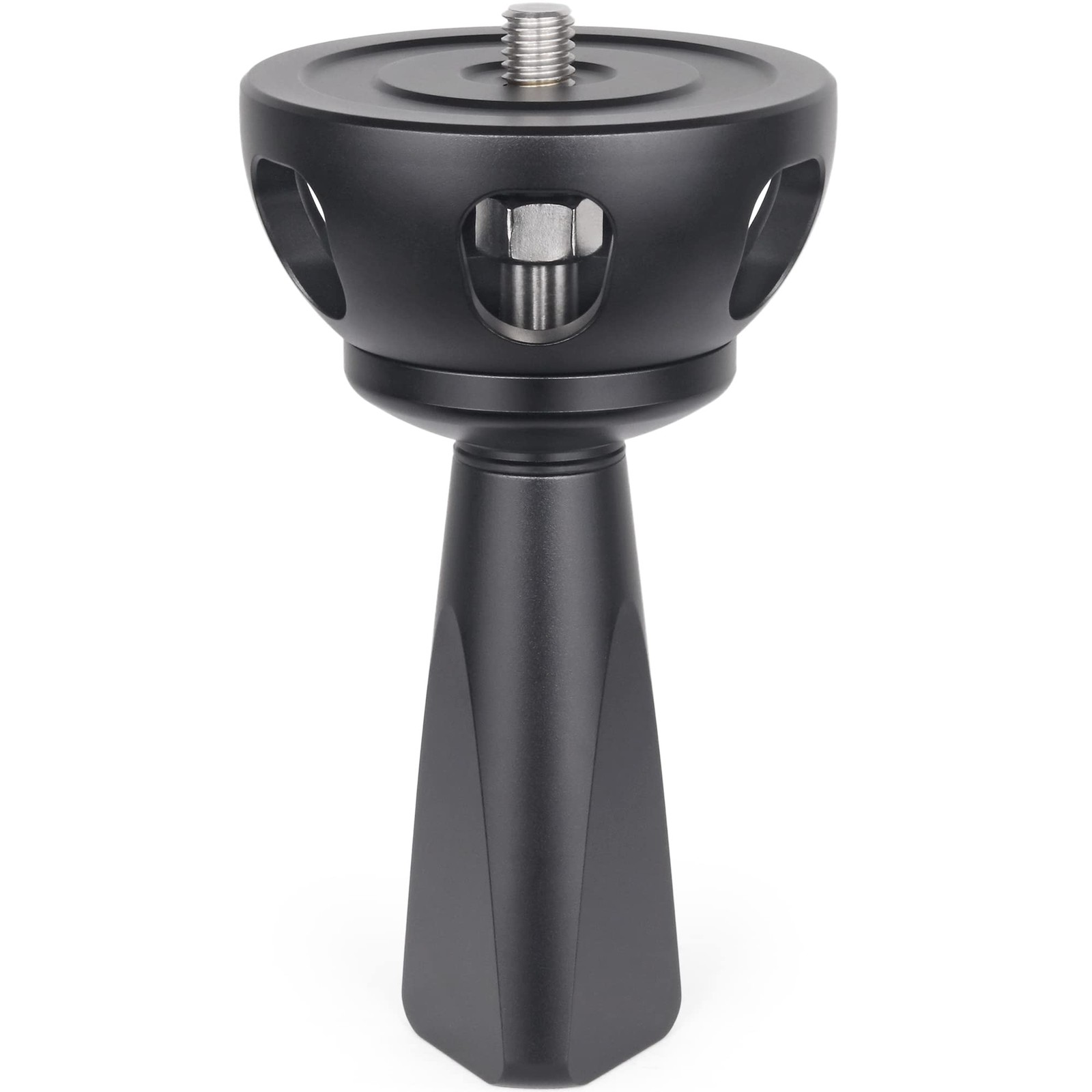 2.95in/75mm Universal Bowl Adapter, CNC Aluminum Alloy Metal Half Ball Bowl L...