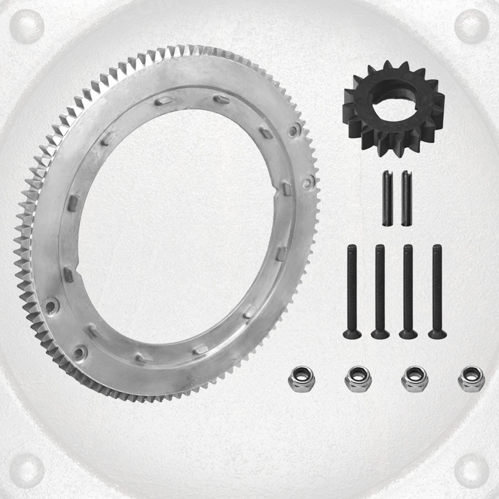 1 Set Flywheel Ring Gear for Briggs & Stratton 19G412-1180-E2 Misc Tool