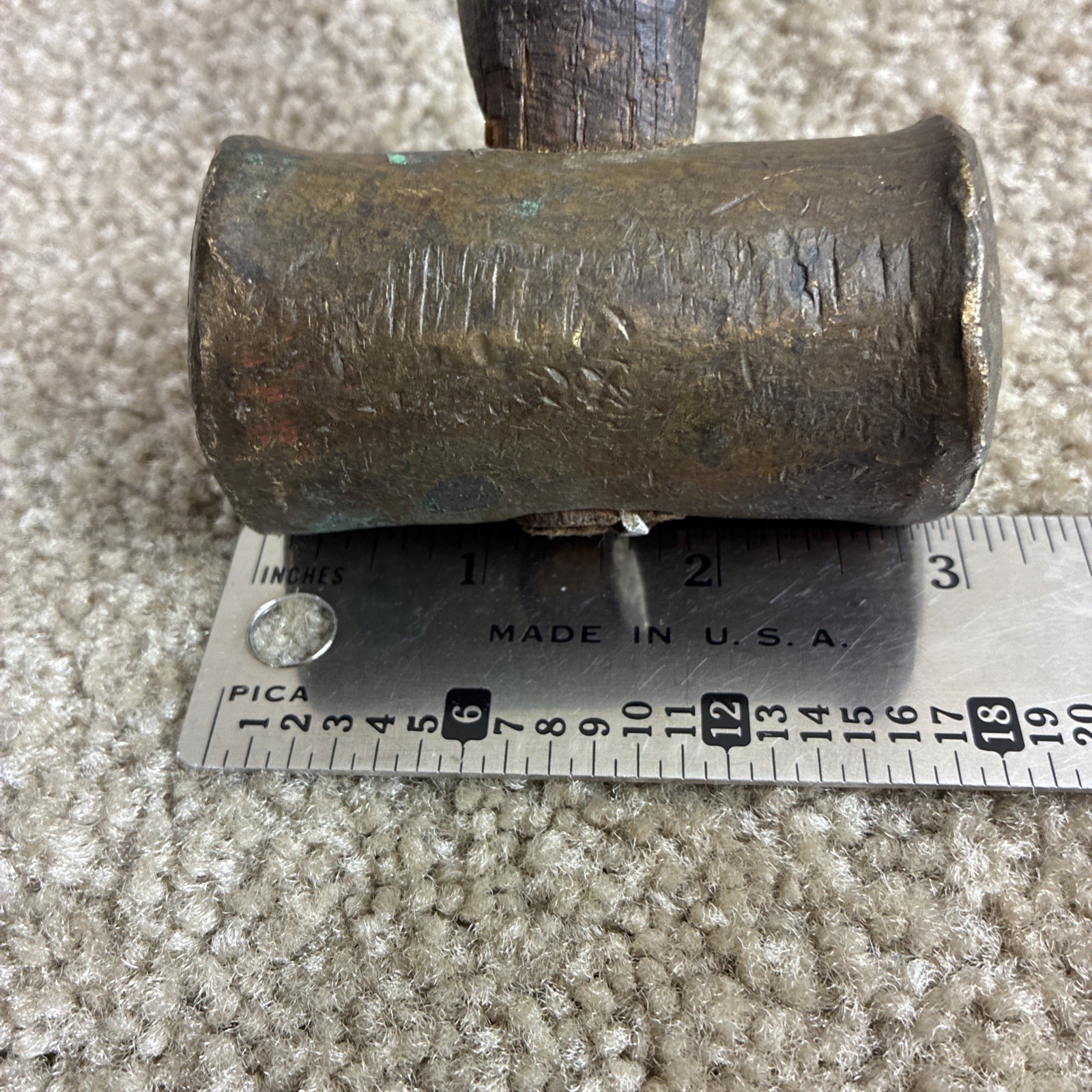 Vintage 28oz.Brass Hammer