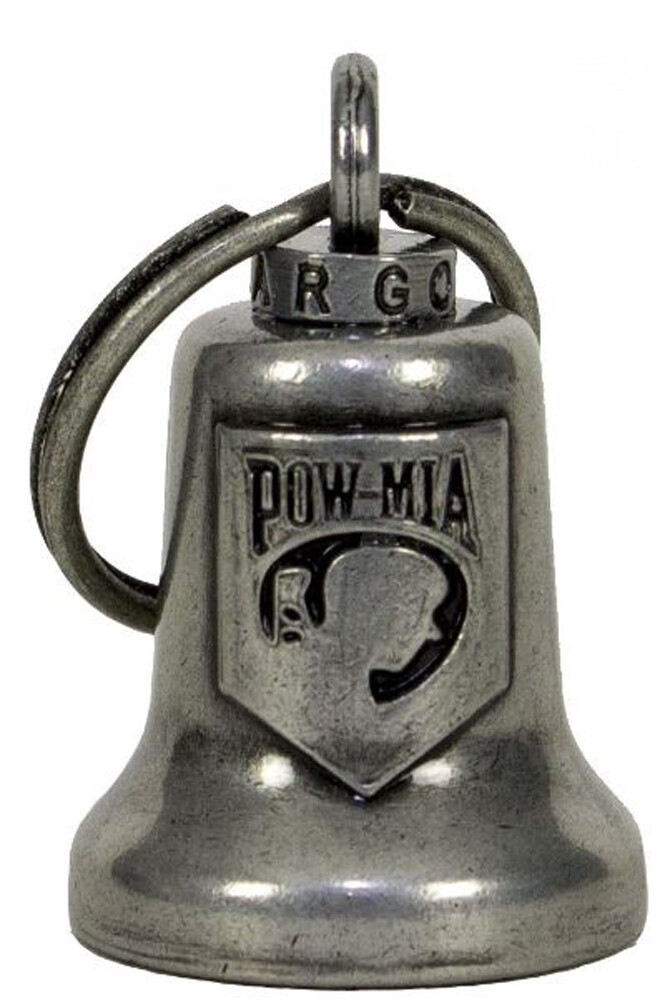 Motorcycle Bell Gun Metal Finish Good Luck Biker Gargoyle Gremlin Metal Ring NEW