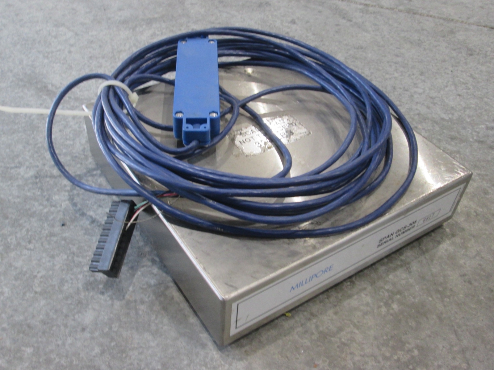 Span, Model GCS-305, 300LB Max Scale w/SAM-305 Scale Amplifier, Used