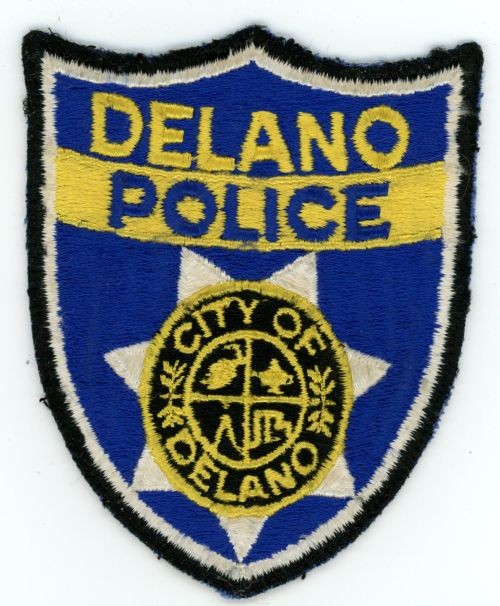 CALIFORNIA CA DELANO POLICE NICE SHOULDER PATCH SHERIFF