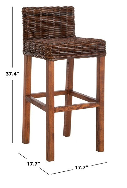 Safavieh Cypress Bar Stool, Reduced Price 2172721045 FOX6502A