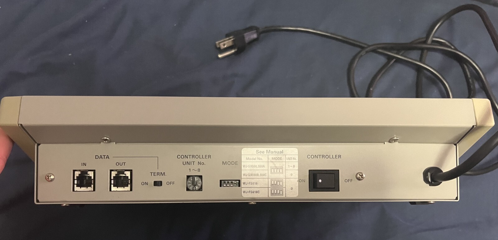Panasonic WV-CU550C System Controller