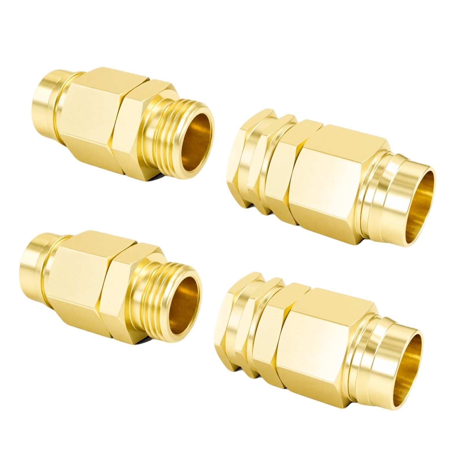 Garden Hose Repair Kit for 5/8" Garden Hose, Aluminum Hose End Repair Fitting...