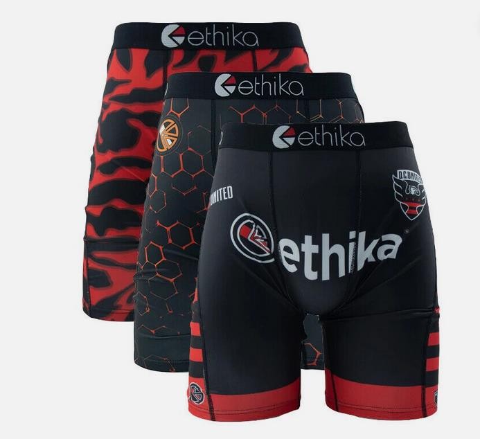 5 Pack Ethika Men's The Staple Boxer Briefs - Models 2026 (Random Color)