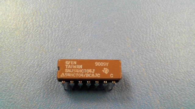 New (4pcs) SNJ54HCT04J TEXAS INSTRUMENTS IC Logic