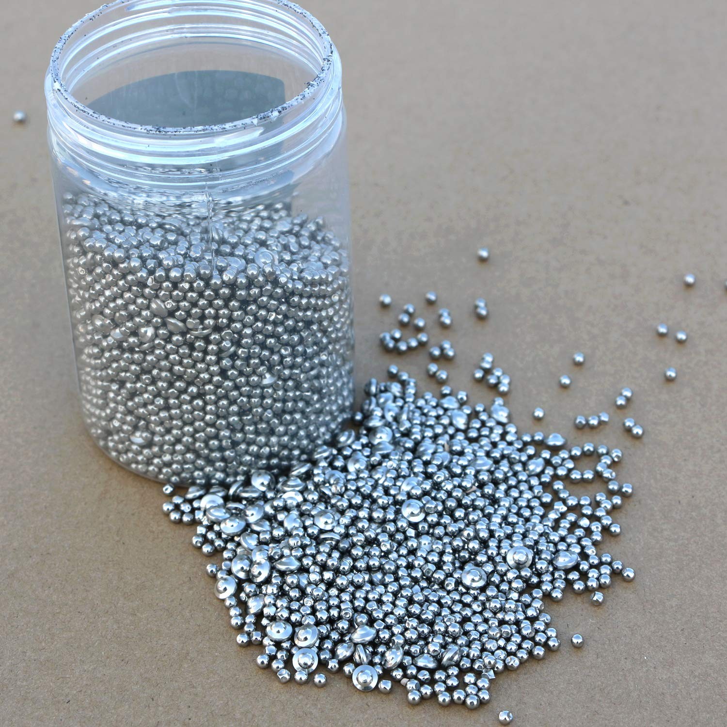 1/8" Stainless Steel Tumbling Media for Jewelers 2 LBS Mix 1/8"-304