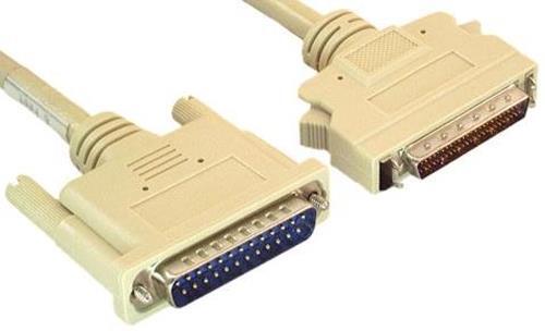 IEC SCSI Cable 3ft DB25 Male to SCSI-2 II (HPDB50) DM50 Male (Apple Compatible)