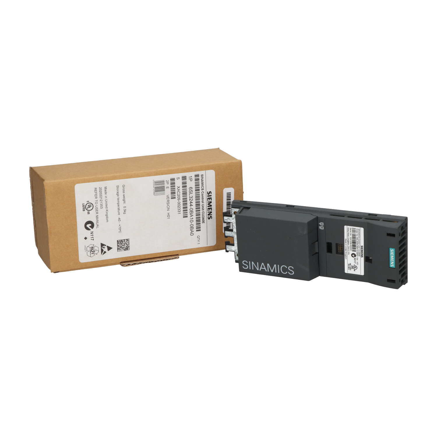 Siemens 6SL3244-0BA10-0BA0 Control Unit New NFP