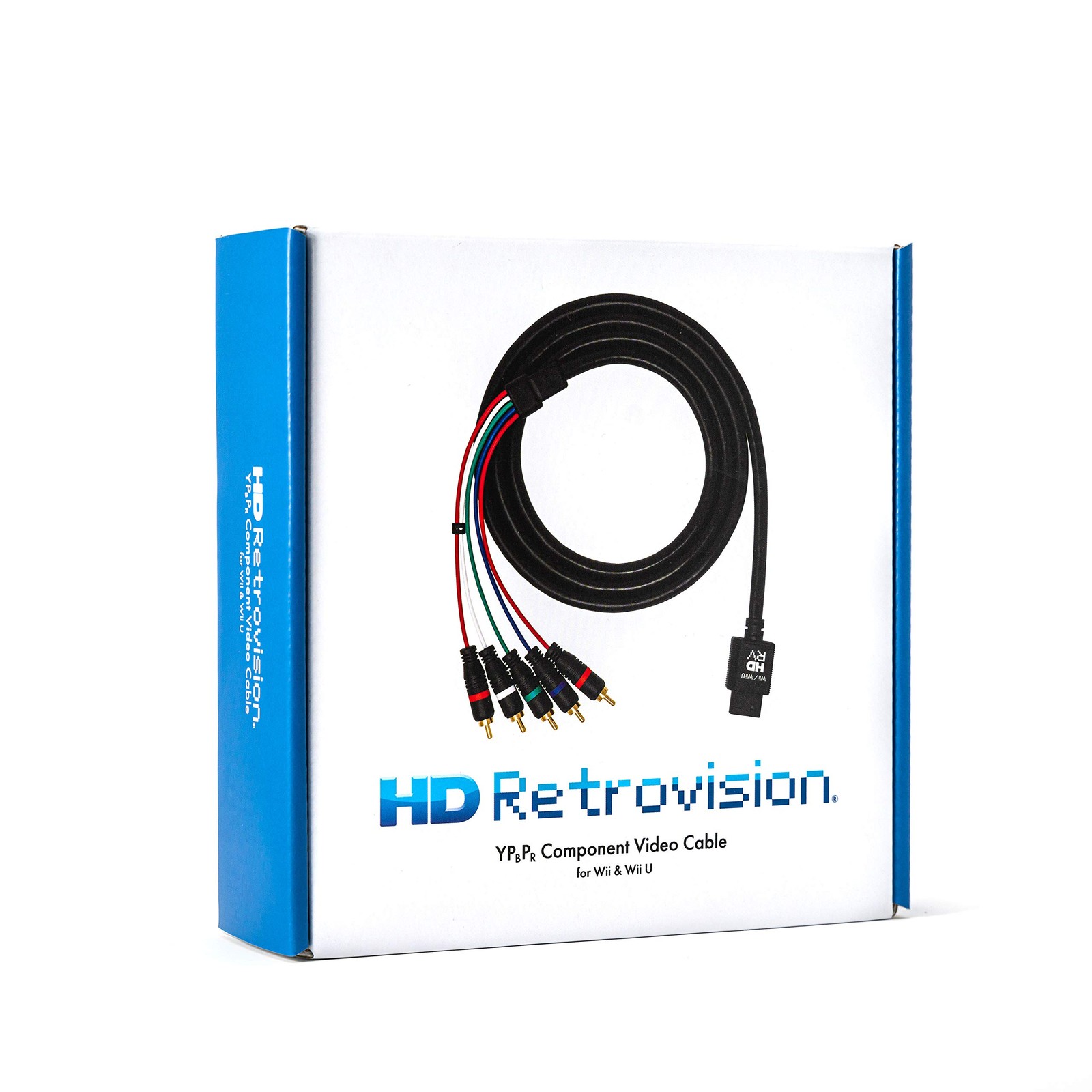 Component Video Cable Premium YPbPr for Wii/Wii U HD Retrovision