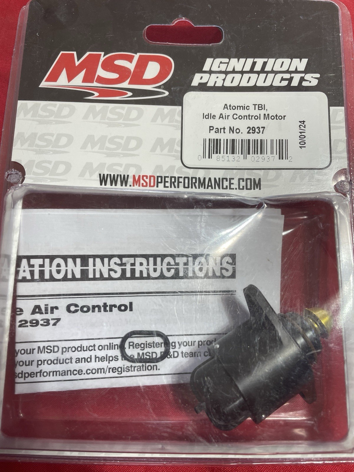 MSD Atomic 2937 Idle Air Control Motor for TBI