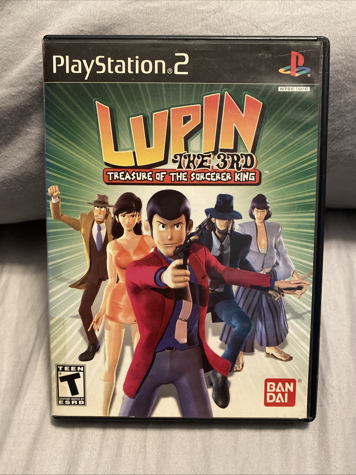 Lupin the 3rd: Treasure of the Sorcerer King PlayStation 2 Case Only