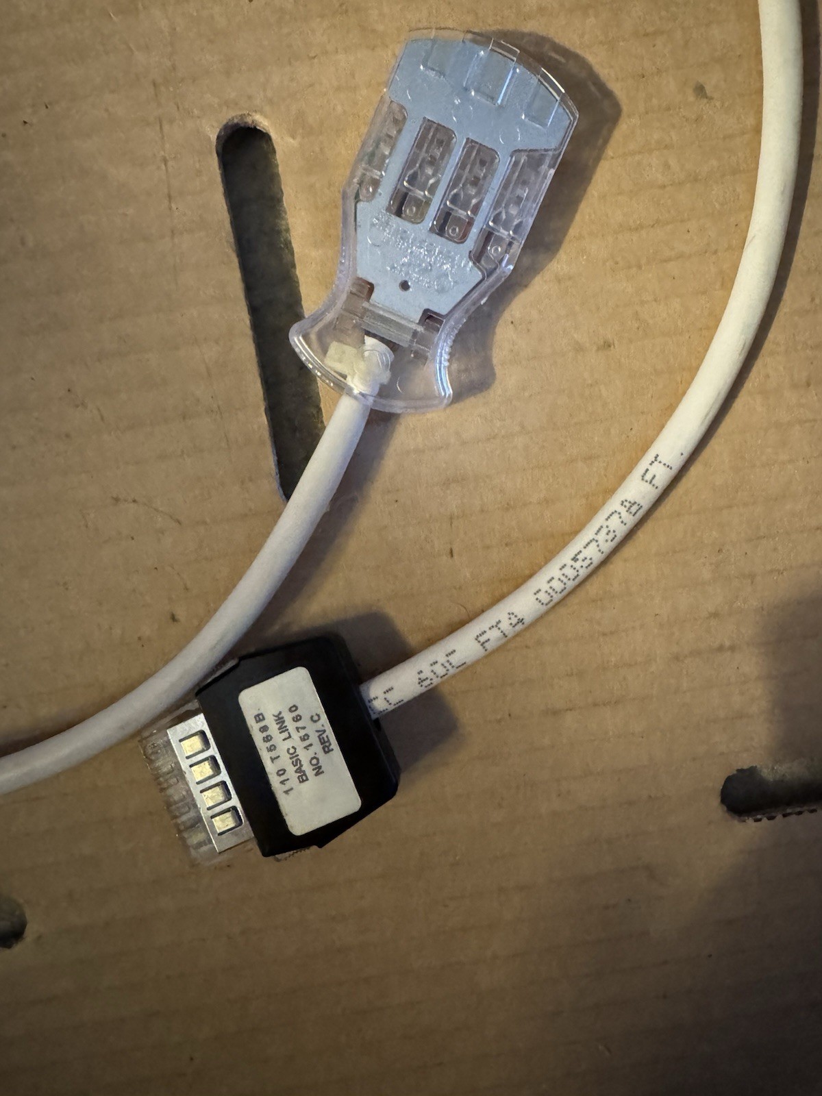 WireScope 110T568B No. 15760 Rev 3 311515 Basic Link to S110P cable