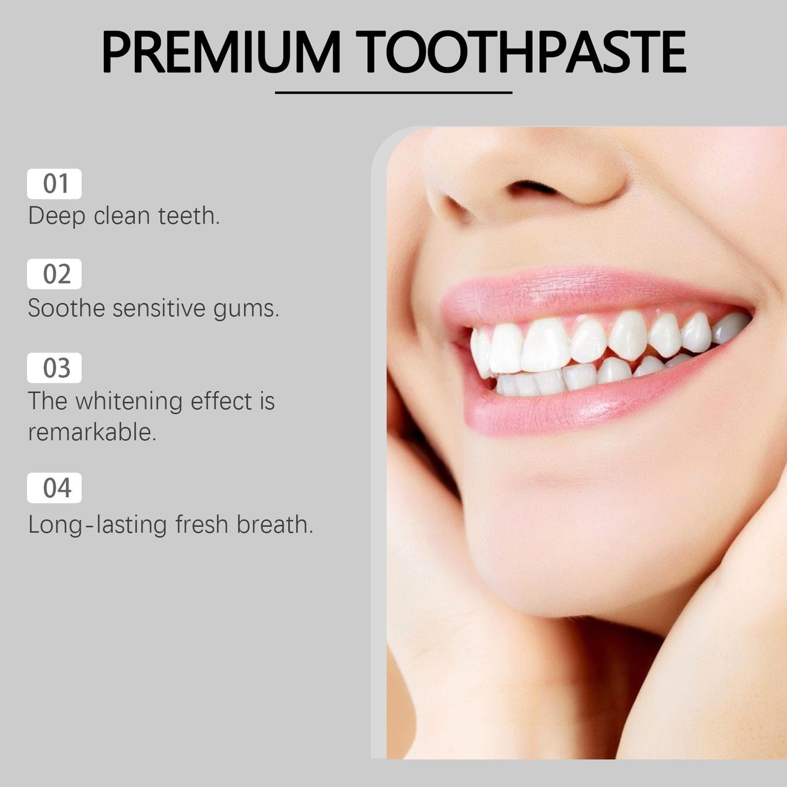 Something Nice Zero Pro Hydroxyapatite Toothpaste 120g Fluoride Free Mint Flavor