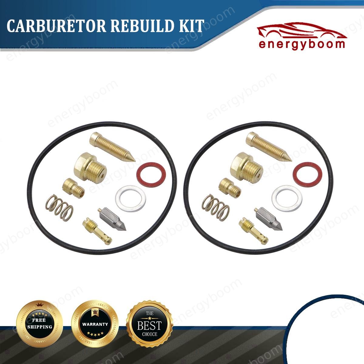 For 87-90 Yamaha Phazer PZ480 PZ 480 Carburetor Carb Gaskets Jets Rebuild Kit