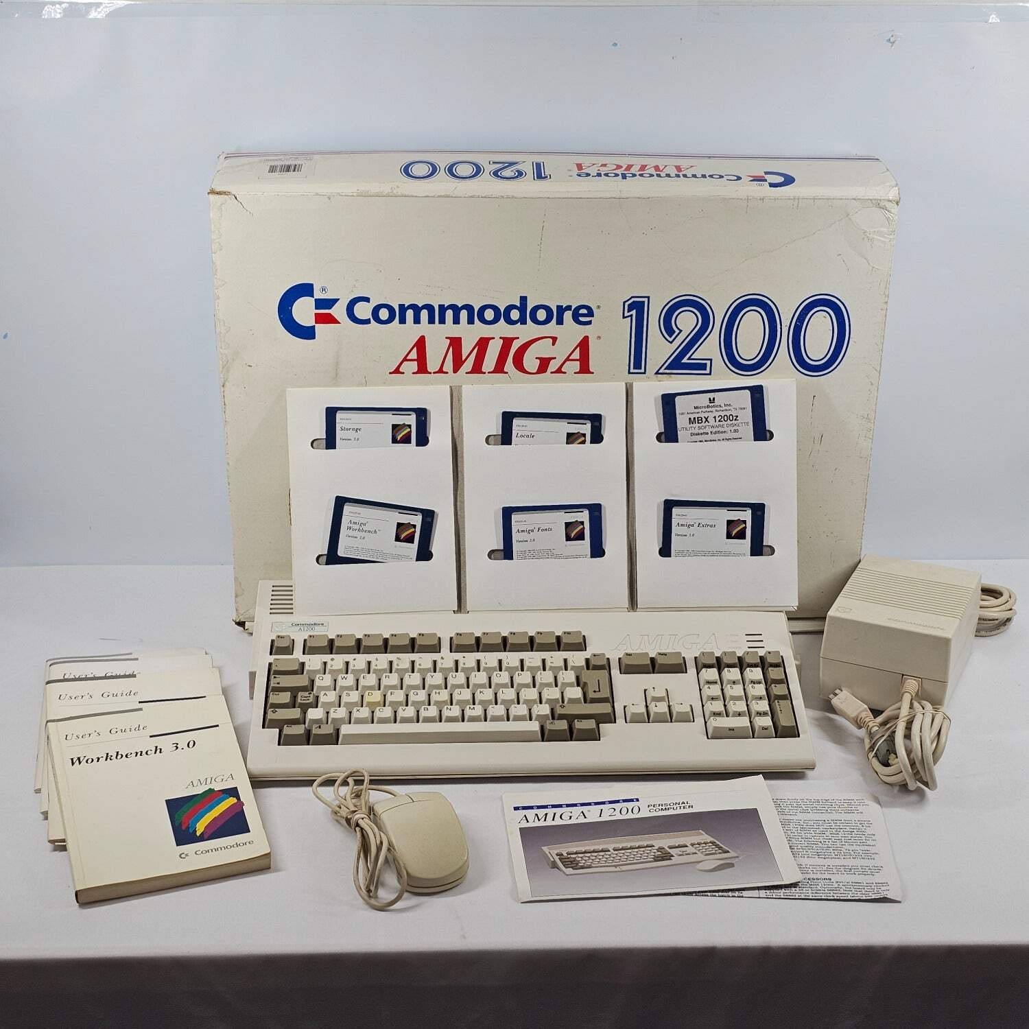 Commodore Amiga 1200 Vintage Personal Computer A1200 With Box