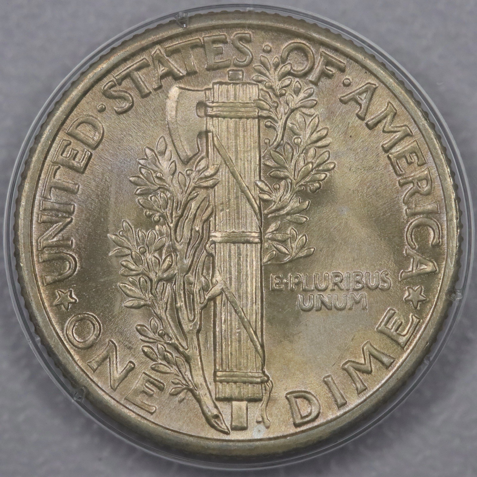 1935 10c Mercury Dime - PCGS MS 64 FB CAC Rattler