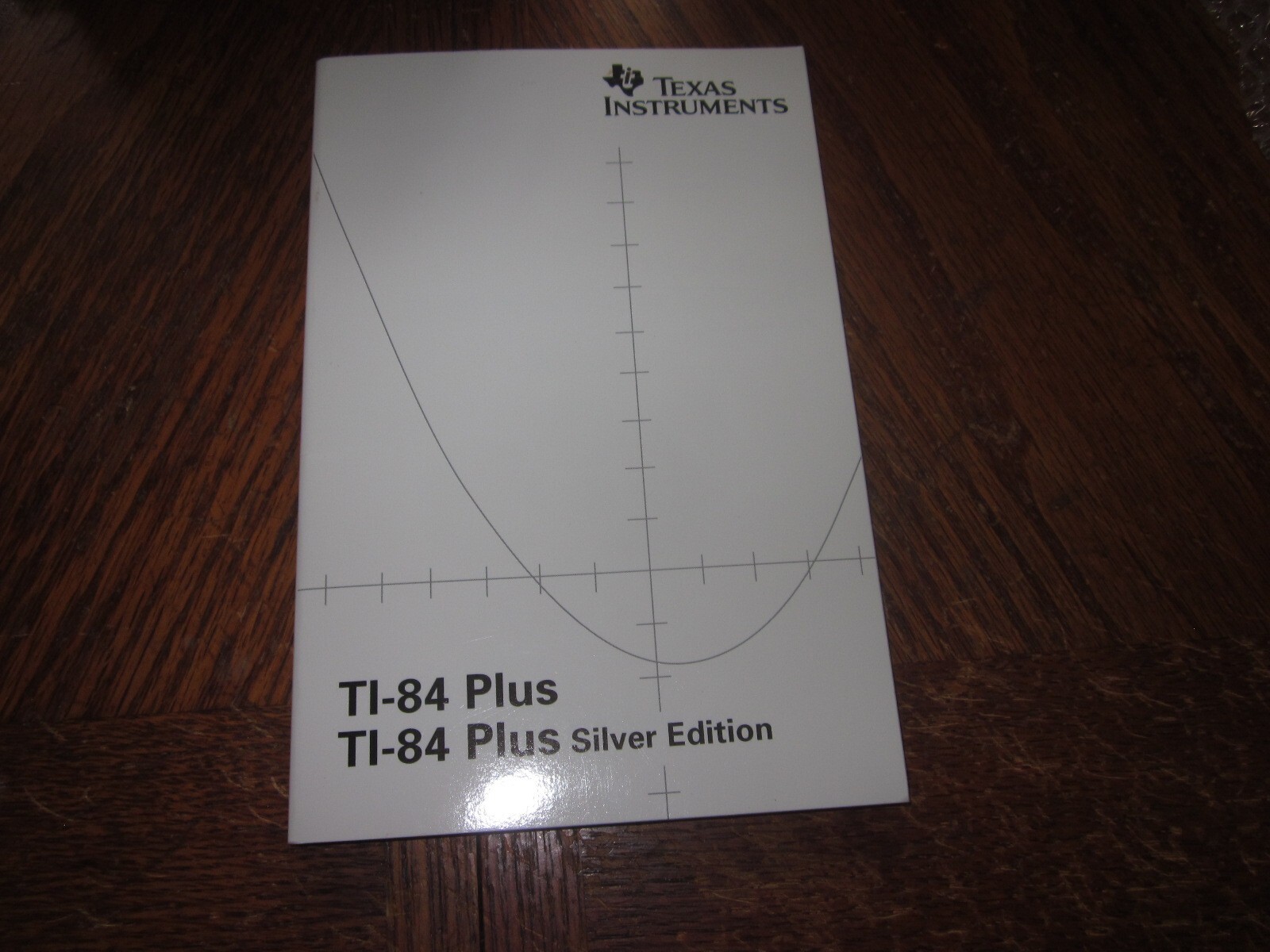 TI-84 Plus MANUAL BOOK Silver Edition Graphing Calculator TEXAS INSTRUMENTS