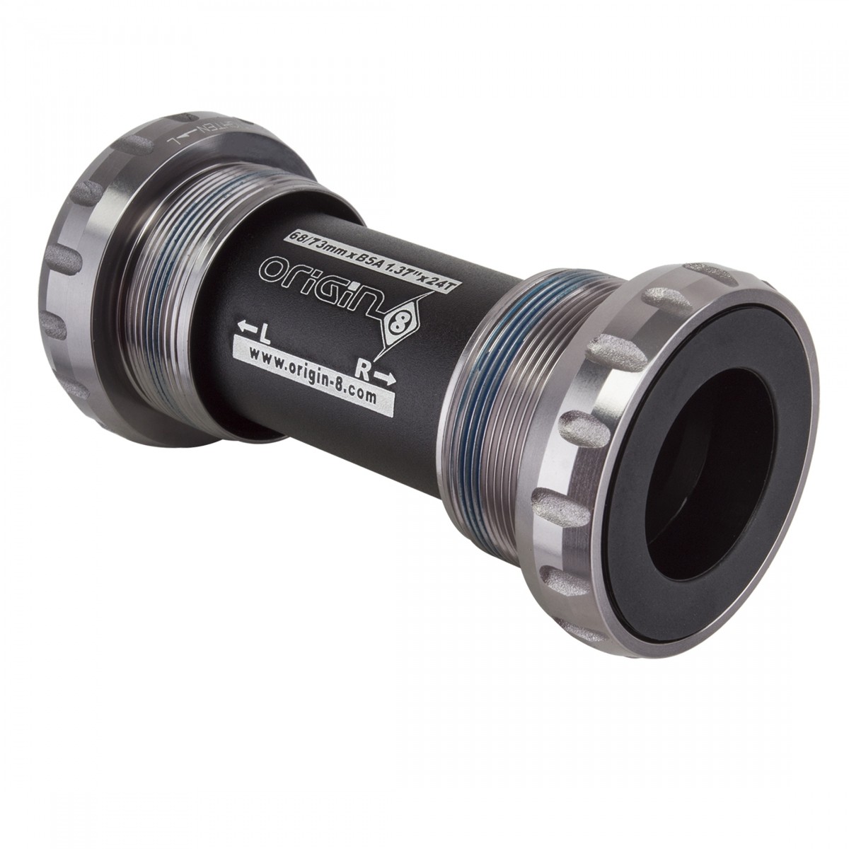 Origin8 TorqLite HTII Outboard Bottom Bracket with Ceramic Bearings, CNC Alloy