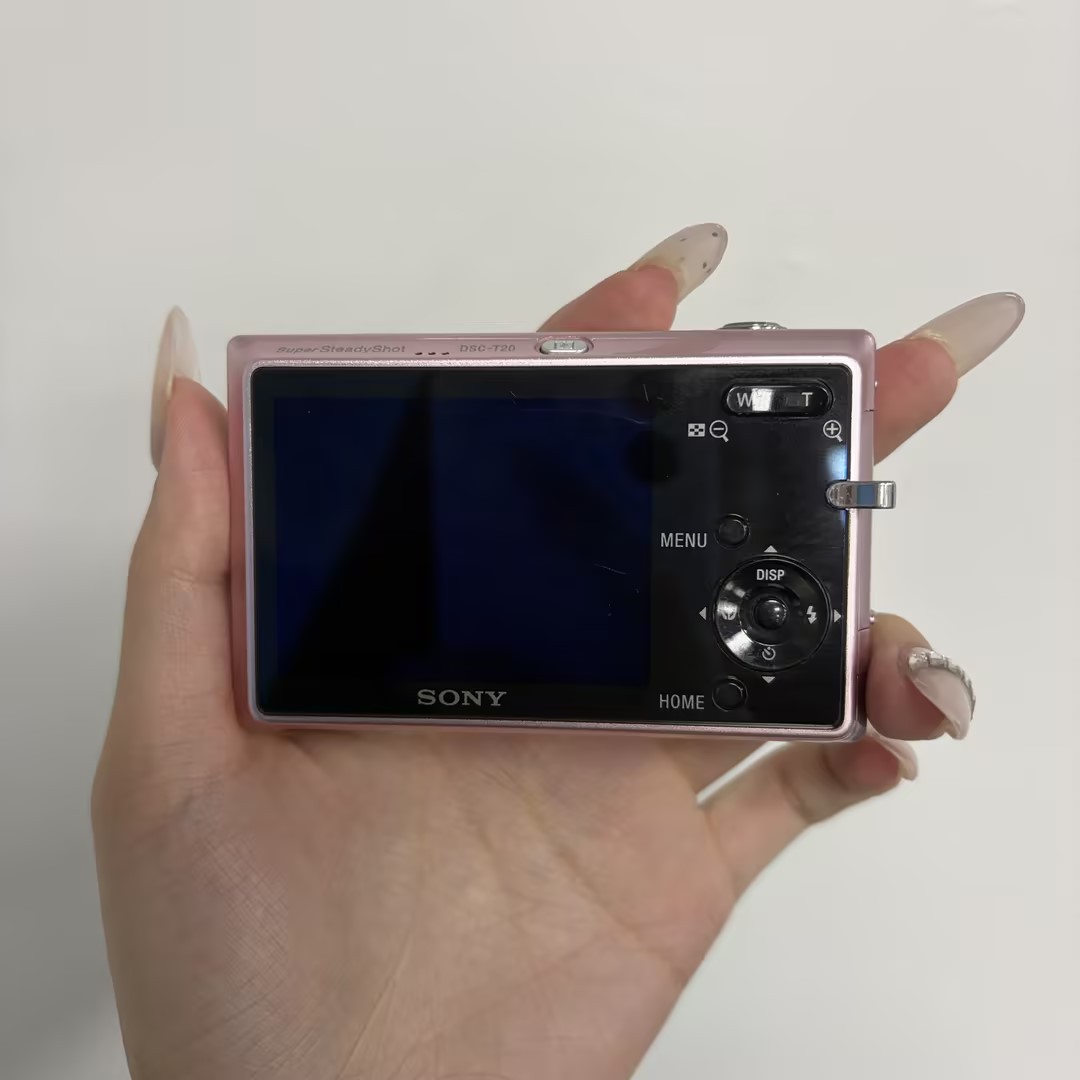 SONY Cyber-shot DSC-T20 Pink 8.1 MP Digital Camera 3x Optical zoom