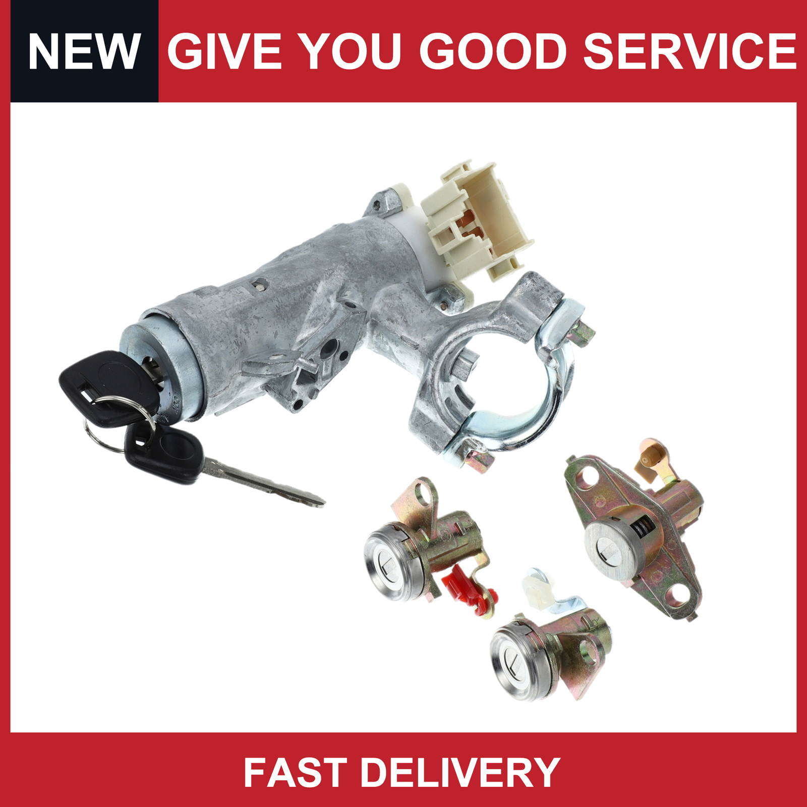 Pack of 1 For Toyota Corolla 1997-2002 Ignition Switch Lock Cylinder 6905212340