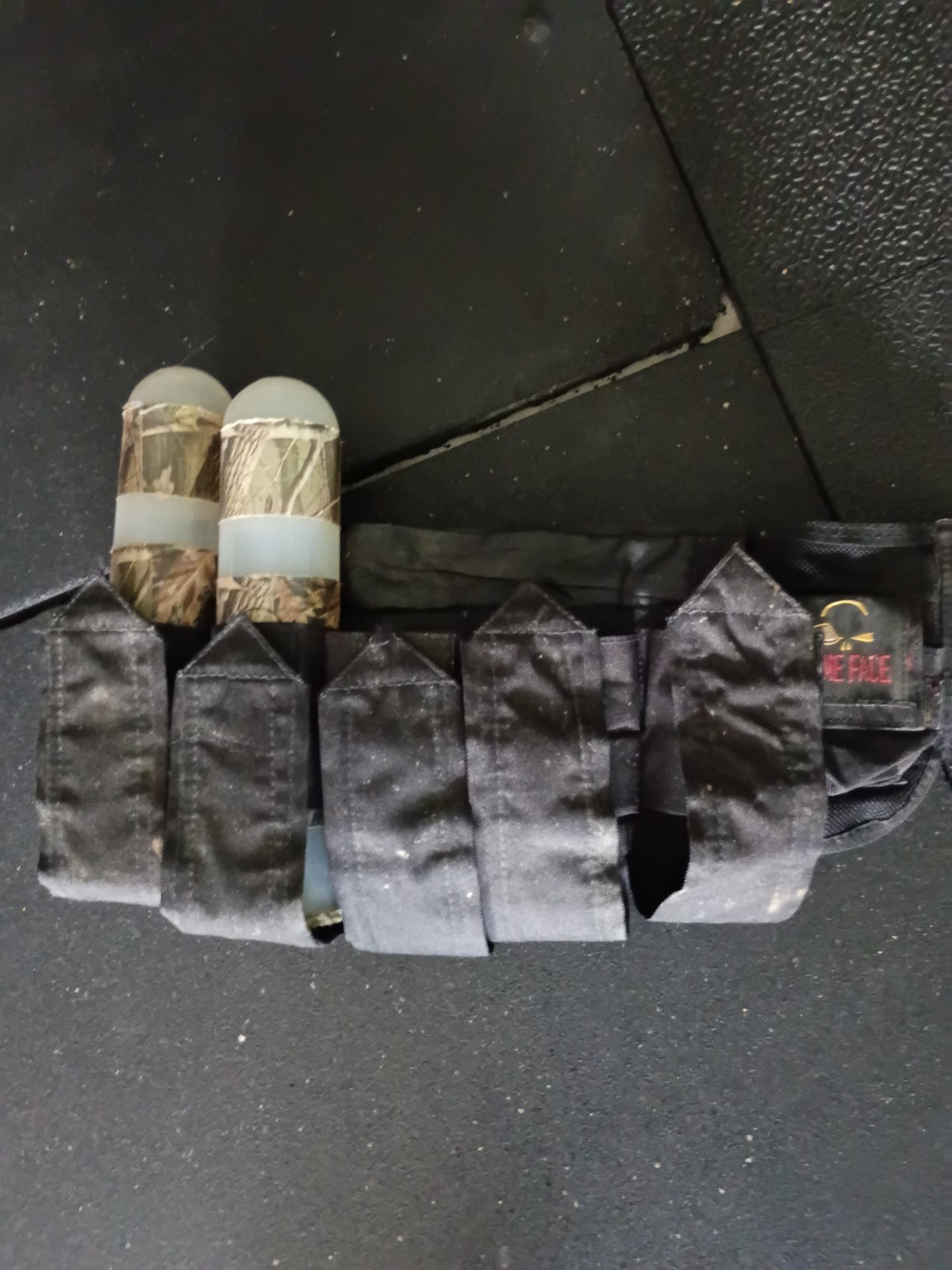 Gameface Paintball Harness With Two Pods