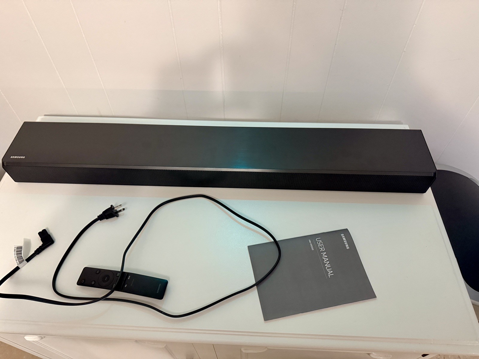 Samsung HW-MS550/ZA Sound 2.0-Channel Hi-Res Soundbar - Black