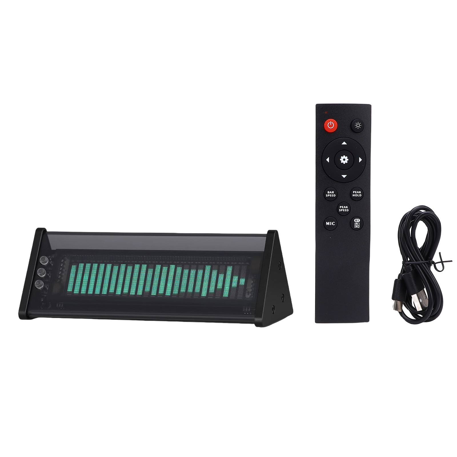 VFD Sound Spectrum Analyzer Music Spectrum Level Multifunctional For Home Studio