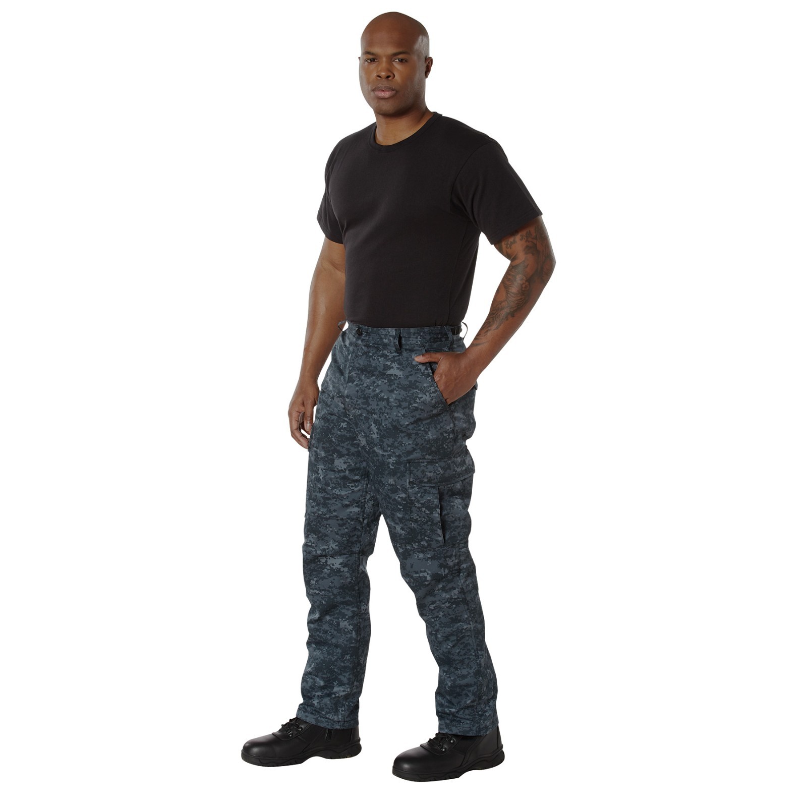 Rothco Digital Camo Tactical BDU Pants | Midnight Digital Camo | Medium | 99660