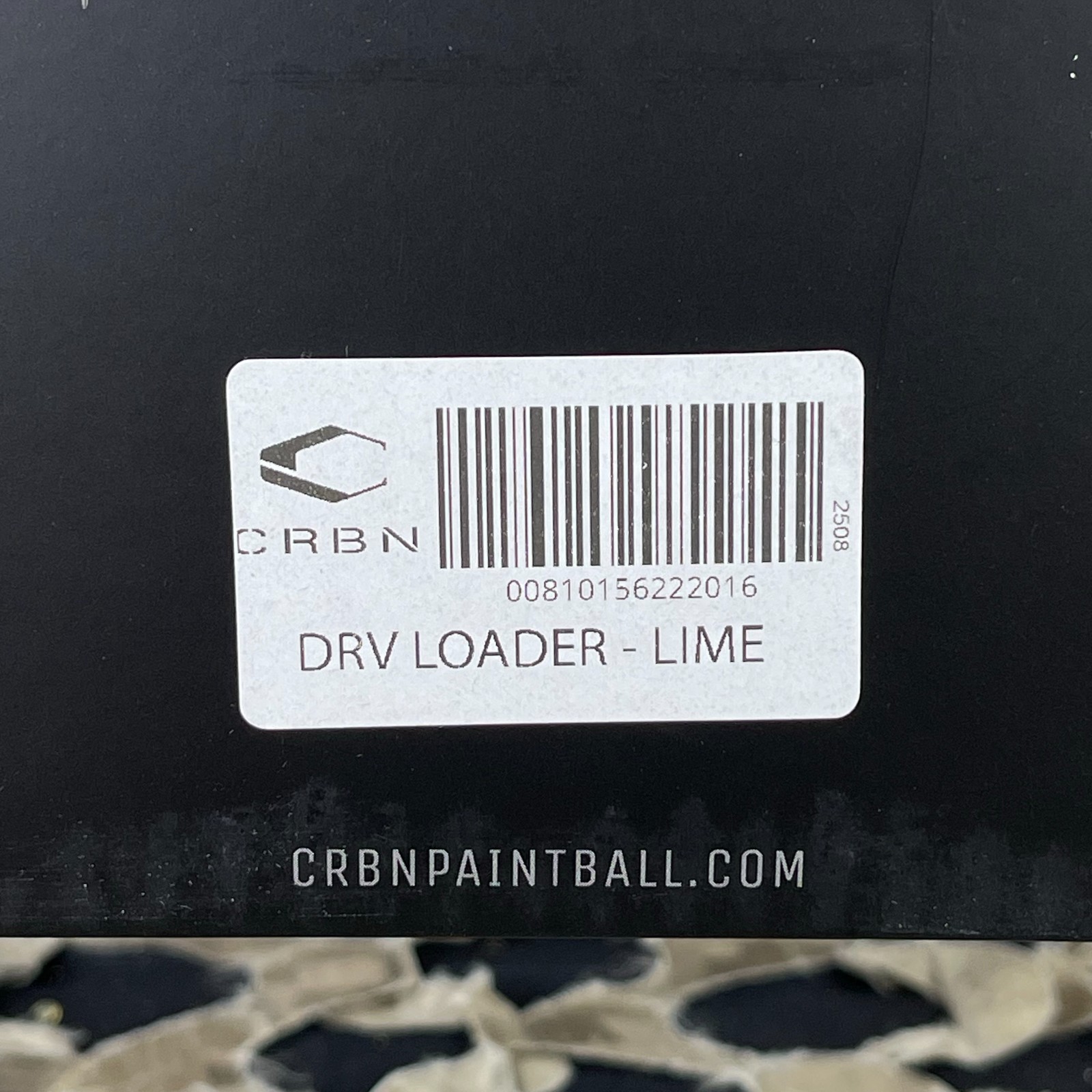 NEW Carbon CRBN DRV Paintball Loader - Lime