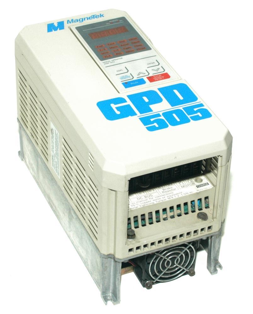 Magnetek Inverter ​​​​​GPD505V-B008 *REPAIR EVALUATION ONLY* [PZJ]