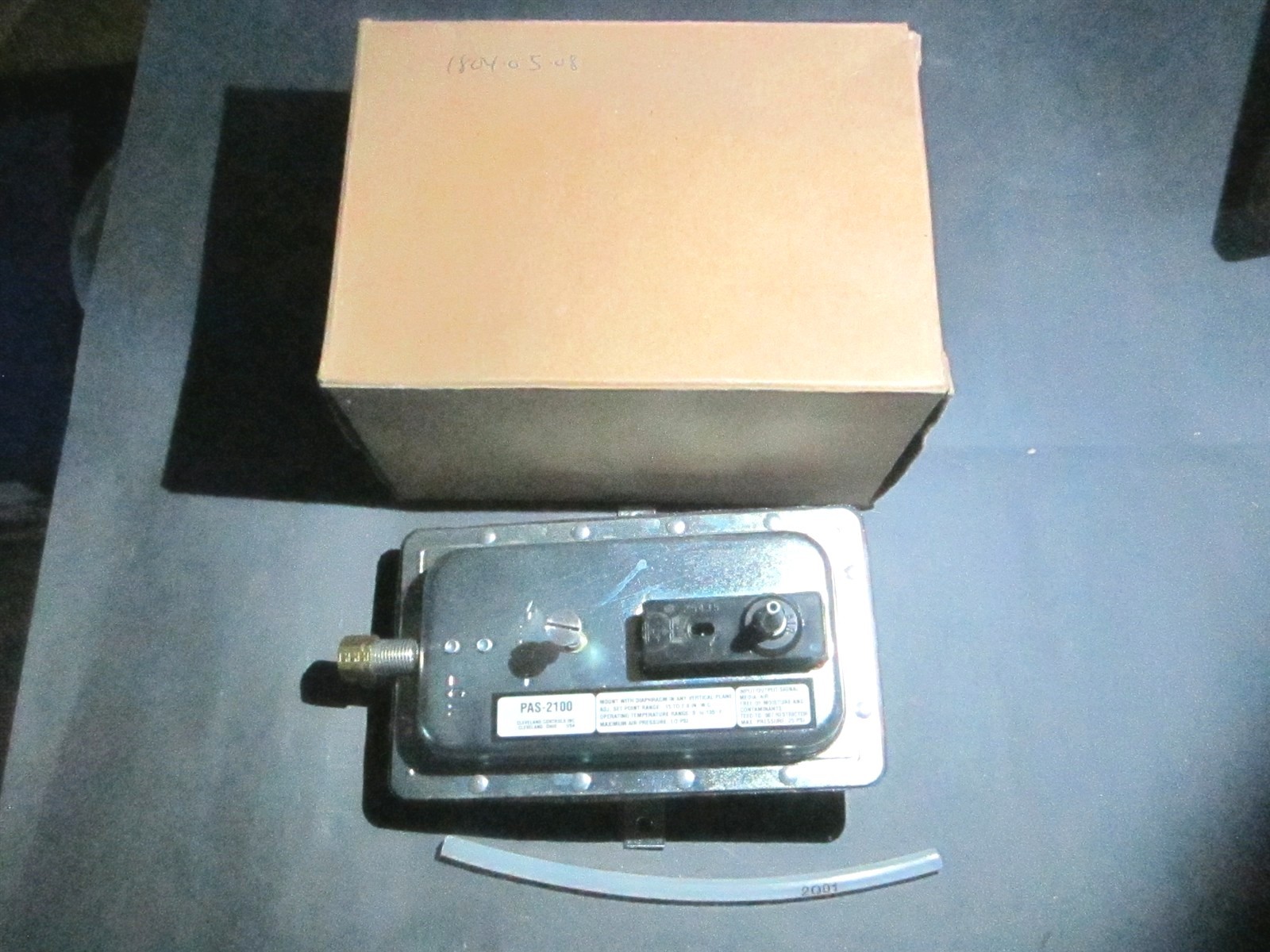 Cleveland Controls (PAS-2100) HVAC Pneumatic Signal Air Sensing Switch