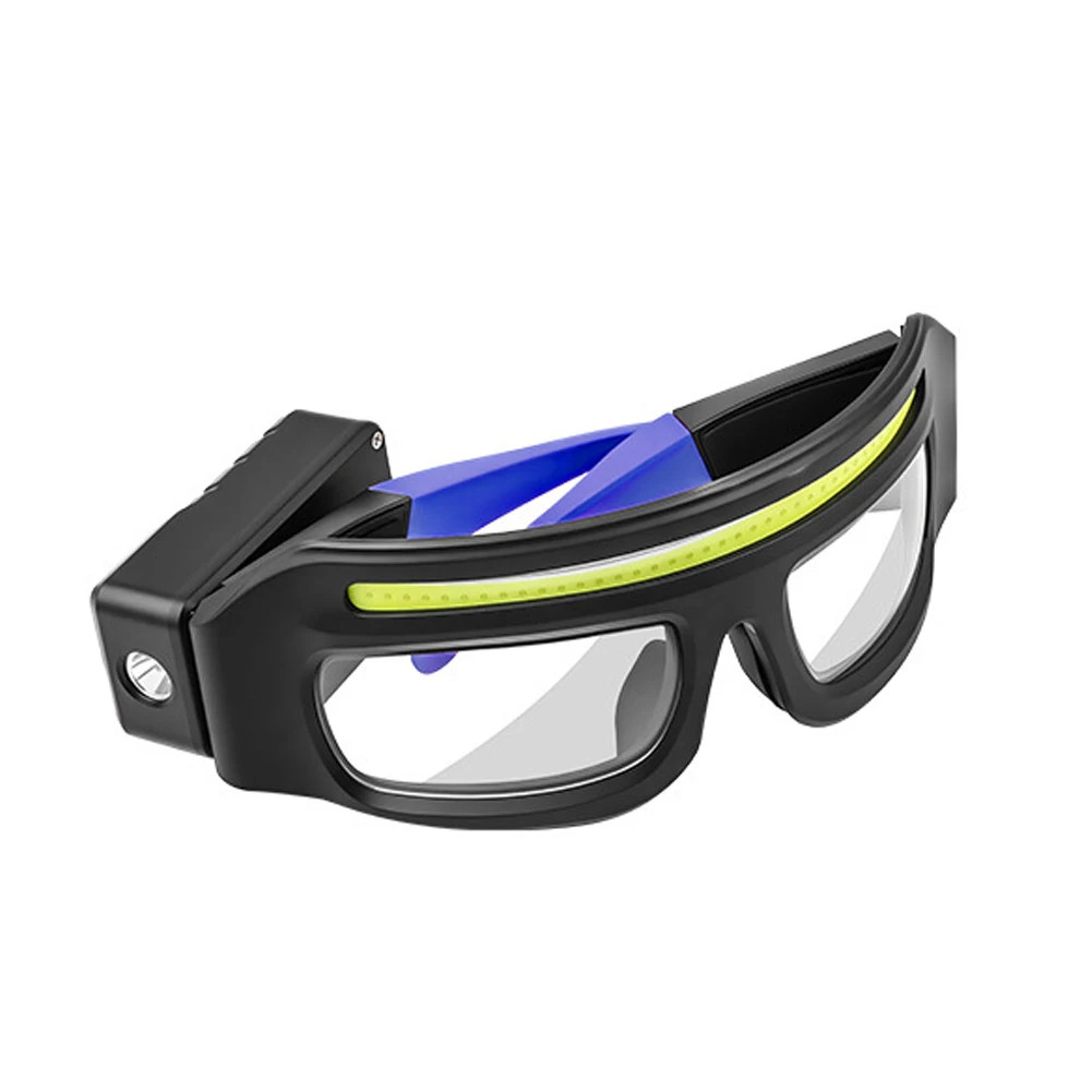 New Multifunctional Glasses Light with Type-C Charging, Warning Headlamp, Co
