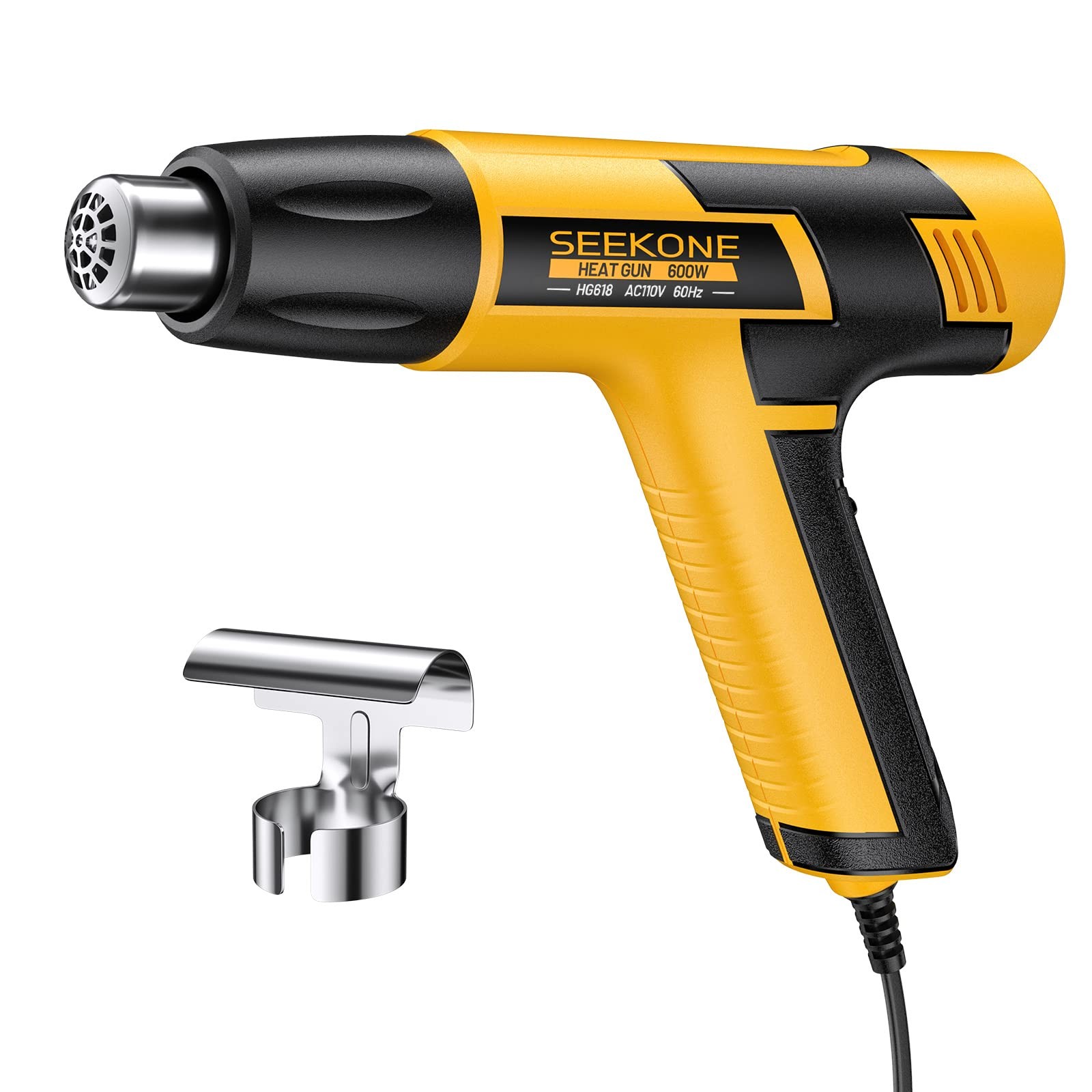 Mini Heat Gun 600w Dual Temperature Hot Air Gun Tool 572โ&932โ With 4.9ft Lo