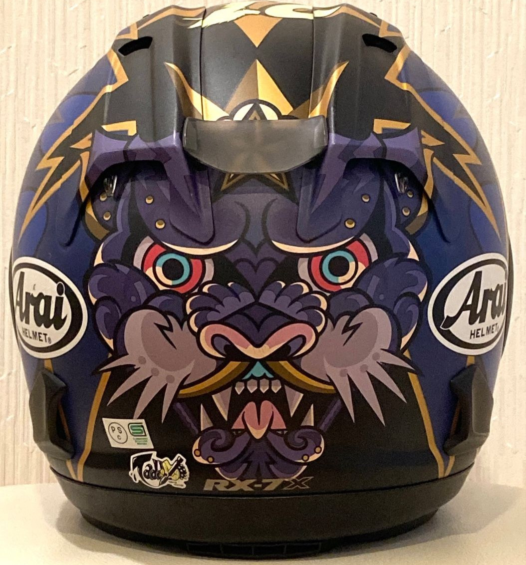 Arai RX-7X NAKASUGA 21 Nakasuga Full Face Helmet M Size Used