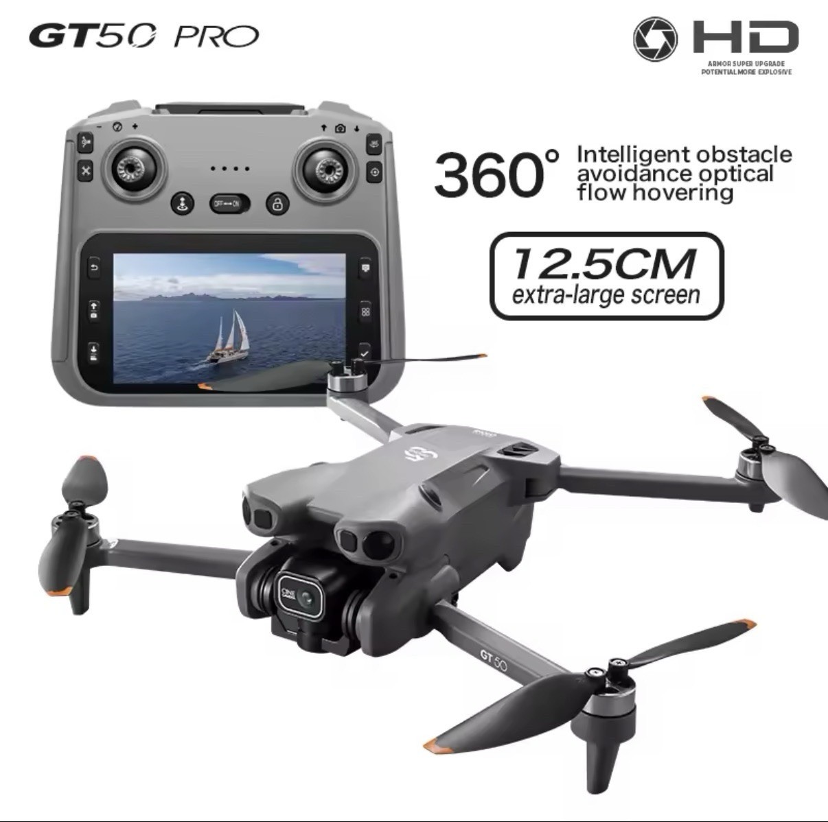 GT50 fpv drone with camera for adults 4k