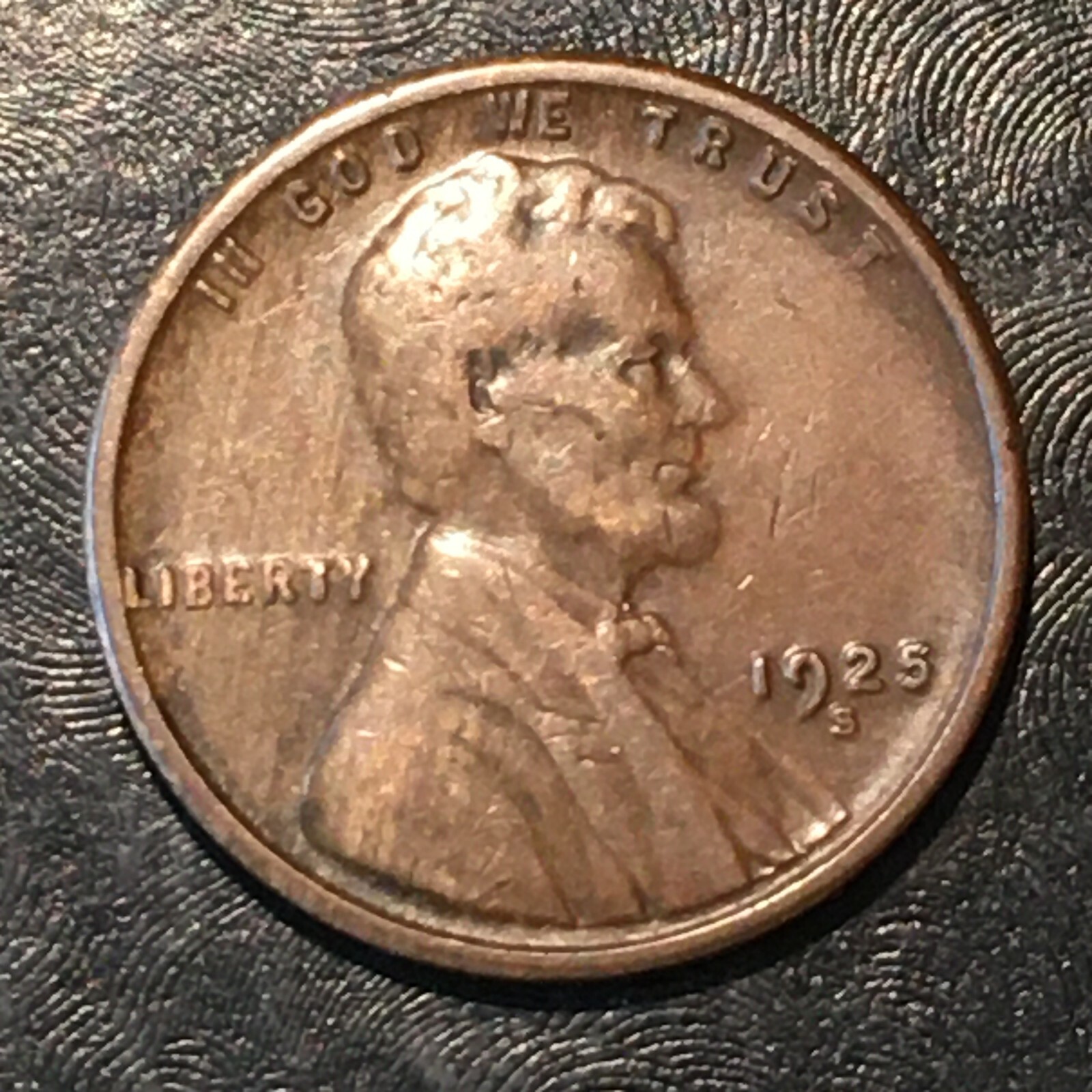 1925-S Lincoln Cent - High Quality Scans #K830