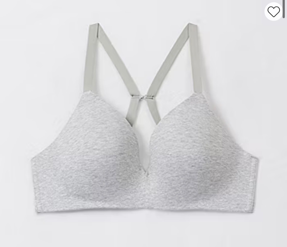 Ambrielle Cotton Wireless Full Coverage Bra