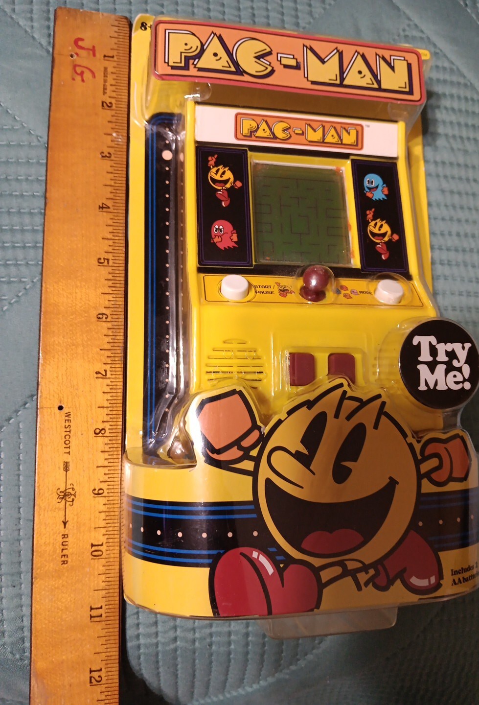 Pac Man Classic Arcade Gameplay Mini Game Unopened Handheld Works