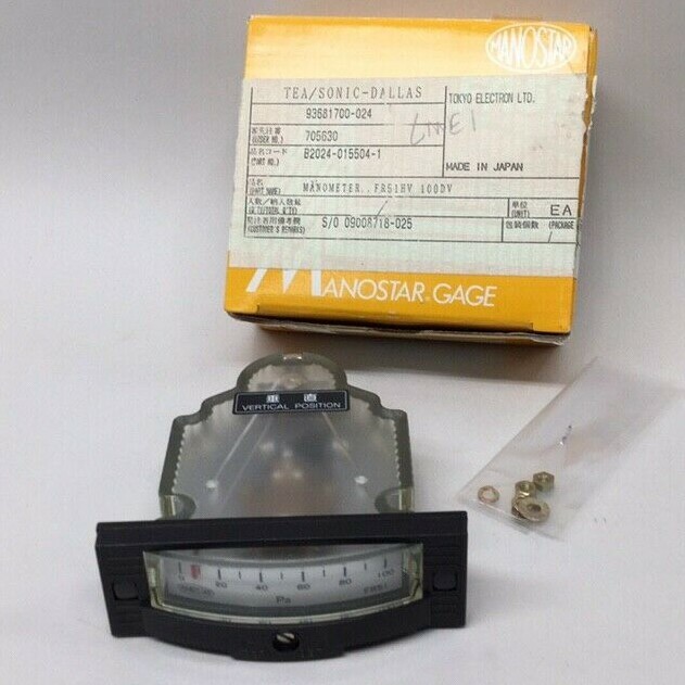 Tokyo Electron 024-015251-1 Manometer FR51HV 100DV Yamamoto B2024-015504-1