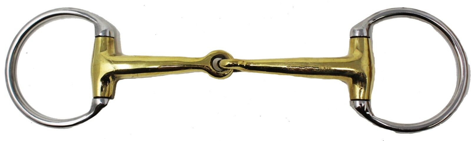 Western Eggbutt Snaffle SS Copper 5" Mouth by Kelly Silver Star