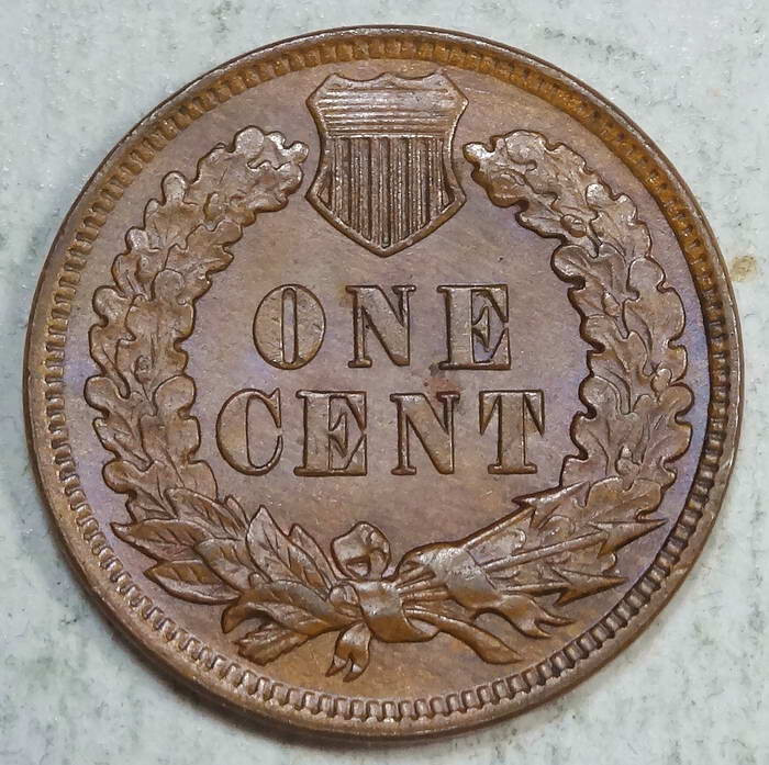 1901 Indian Cent, Choice Uncirculated, Nice Color 0705-02