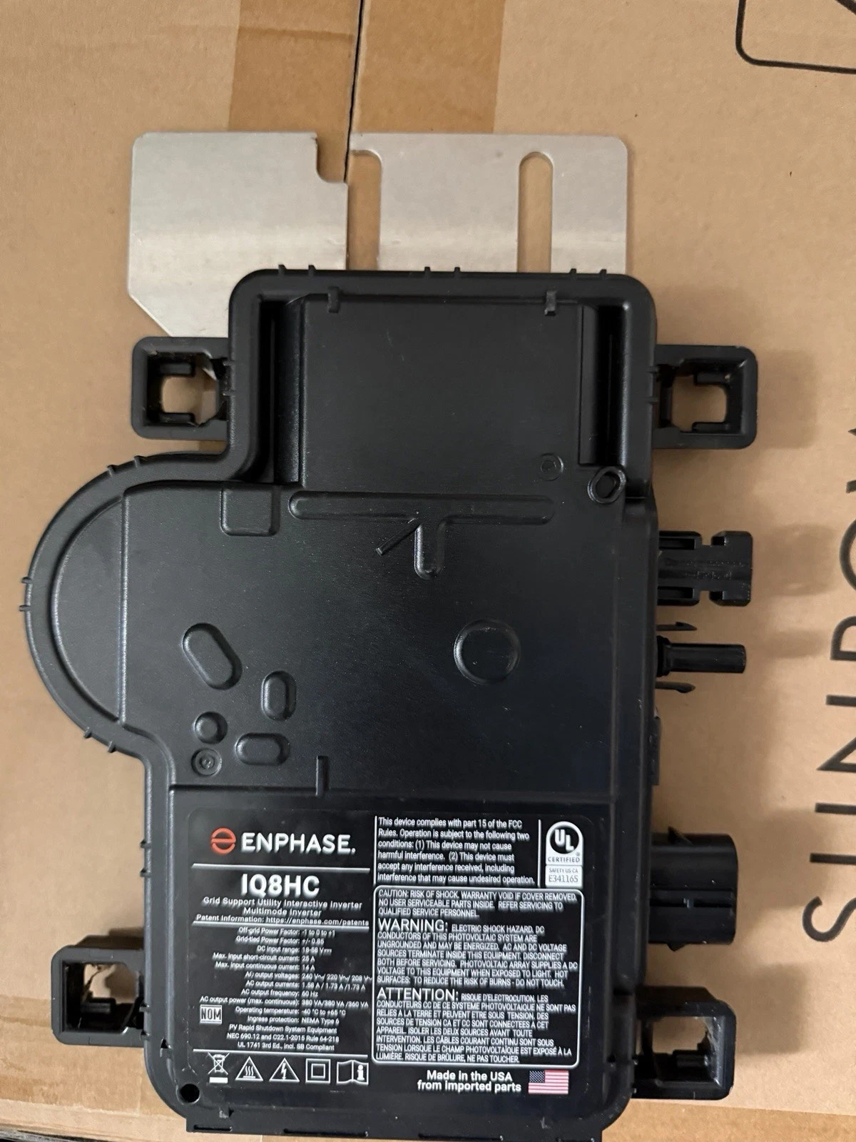 Enphase IQ8HC-72-M-US Microinverter NEW