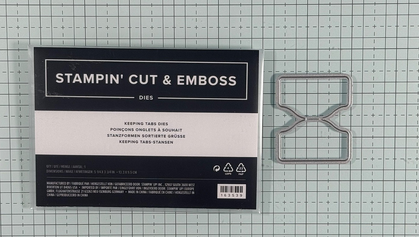 Stampin' Up! KEEPING TABS Die! BRAND NEW!