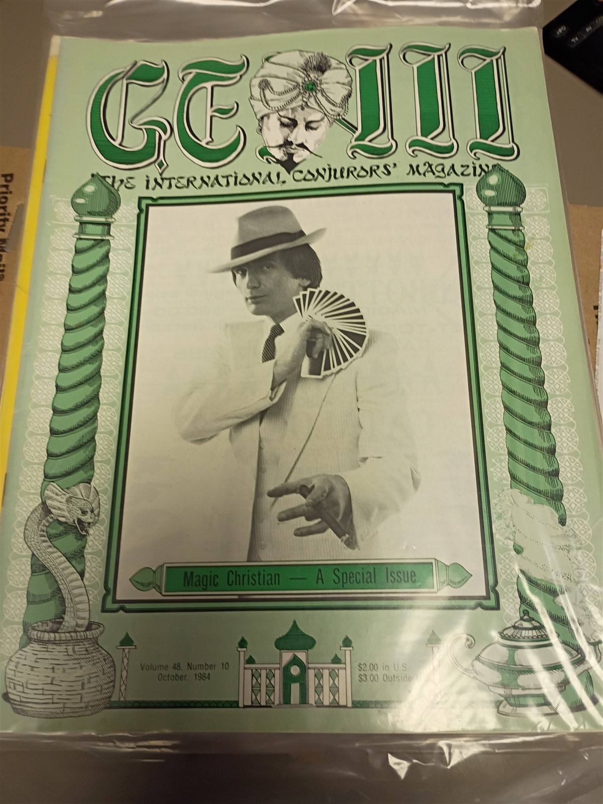 Magic Christian Special Issue Genii Magazine Issue 1984 #3