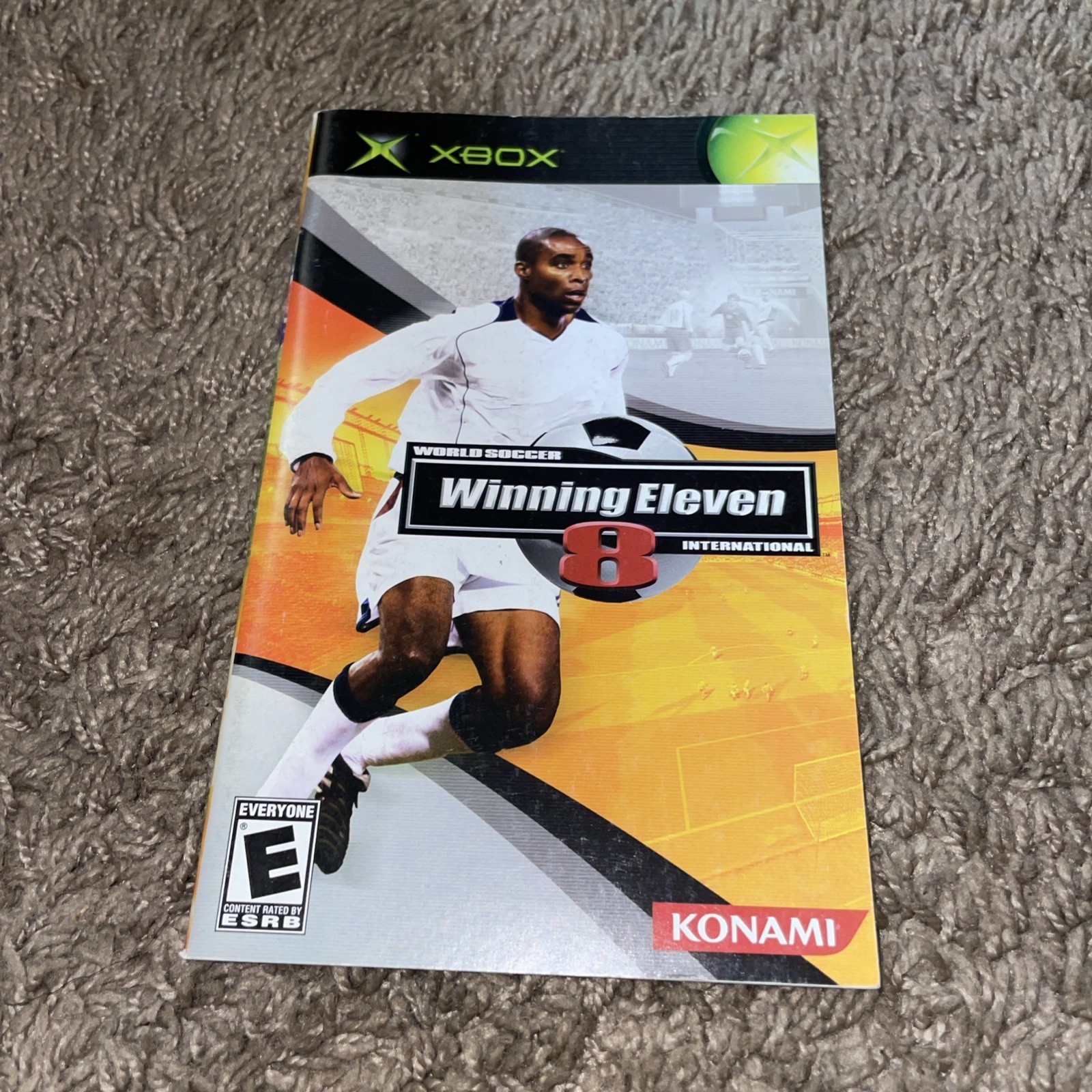 World Soccer Winning Eleven 8 International REPLACEMENT MANUAL ONLY Xbox 2005