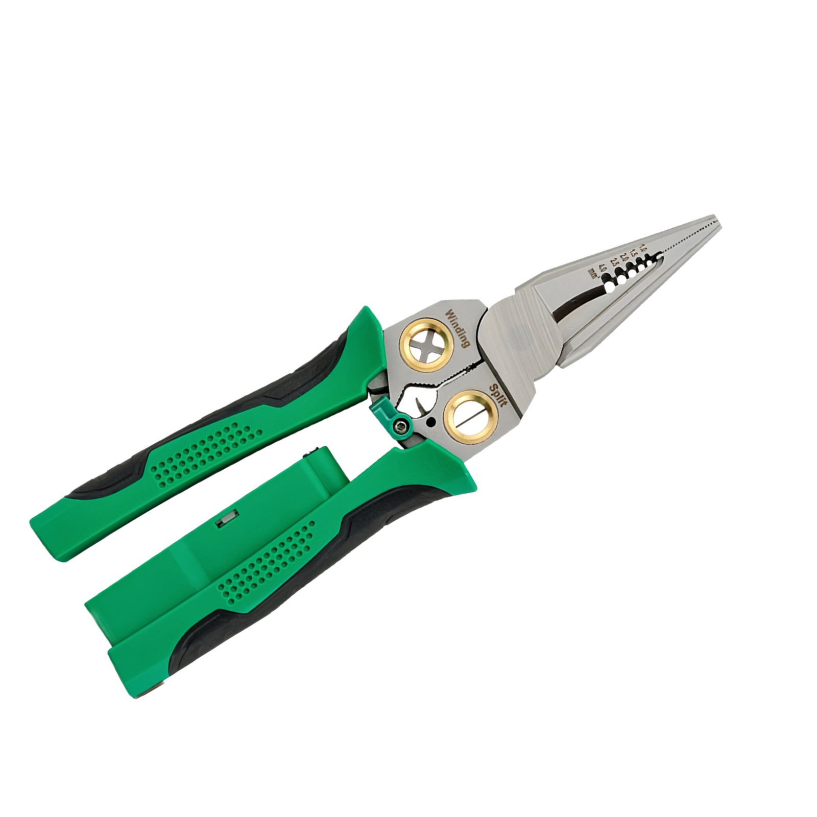 8-in-1 Professional Wire Stripper Tool /w Voltage Tester for Electrical Projects