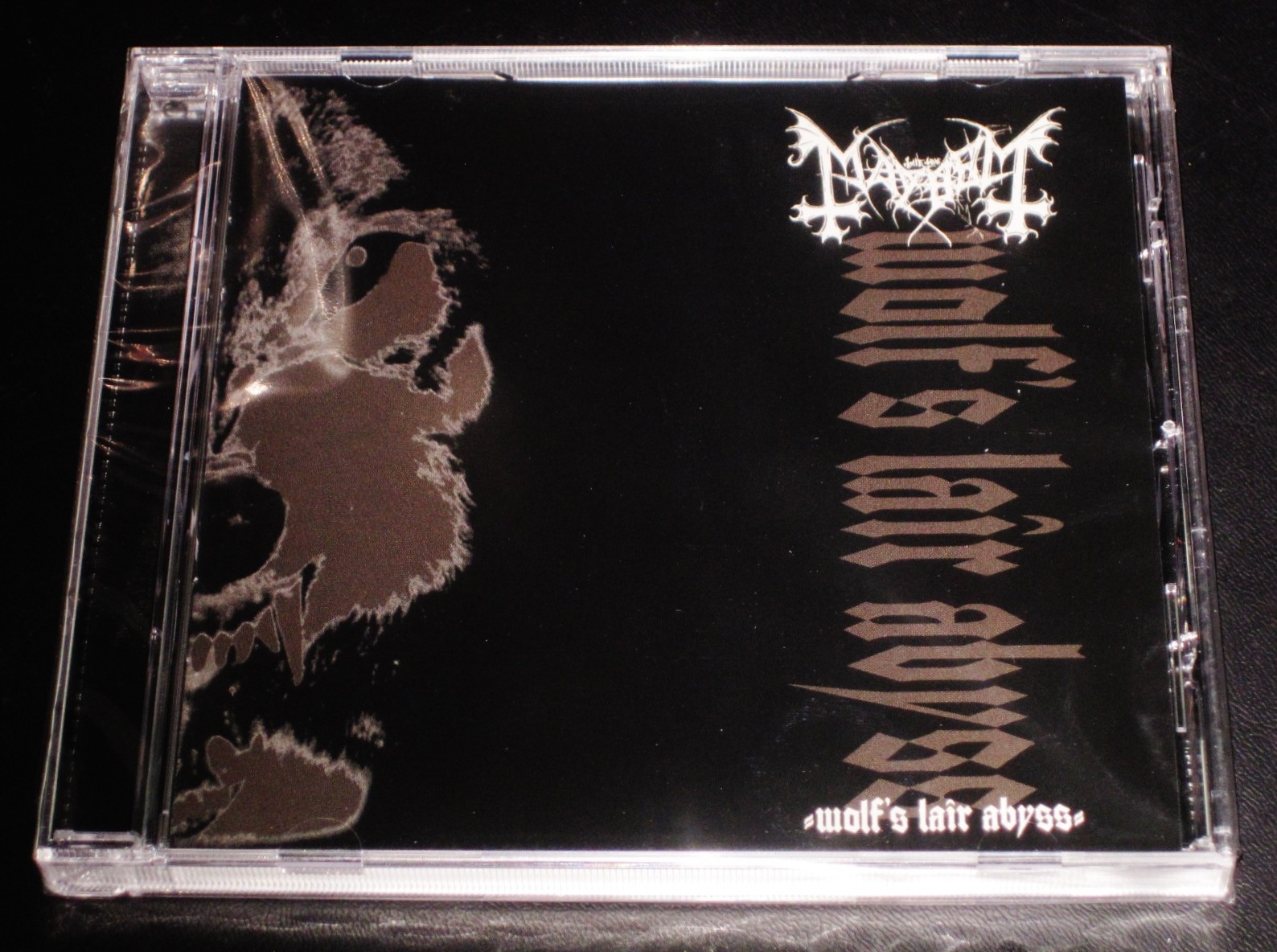 Mayhem: Wolf's Lair Abyss CD 2019 Reissue Bonus Tracks Soulseller Records EU NEW