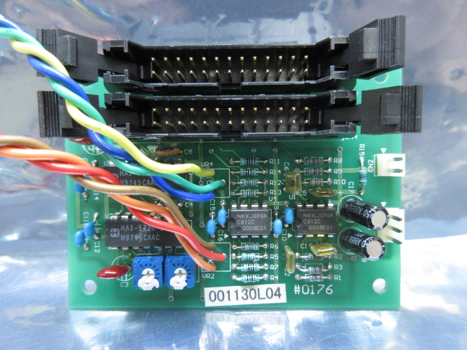 Omron #0176 Interface Board PCB Used Working